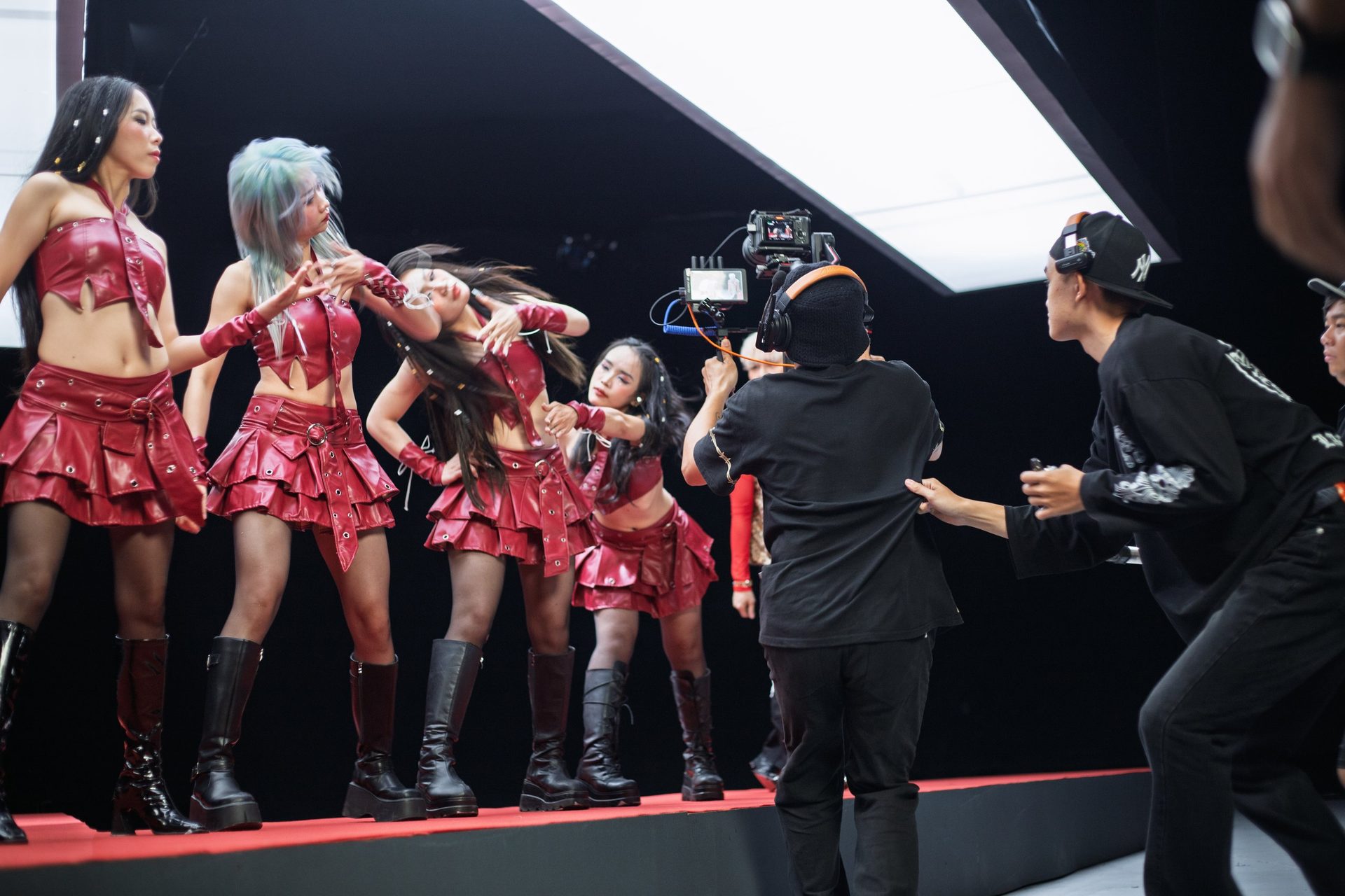 Crew on location